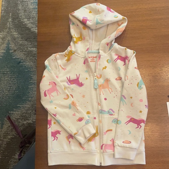 Cat Jack 66x Zip Up Unicorn Hoodie 